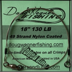 18" 130lb 49 Strand & Ring